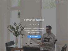 Tablet Screenshot of fernandonikolic.com